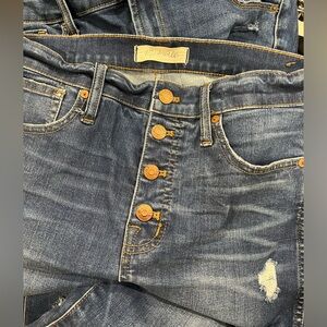 Madewell High Rise Skinny Jeans